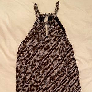 Banana Republic Printed Halter Top